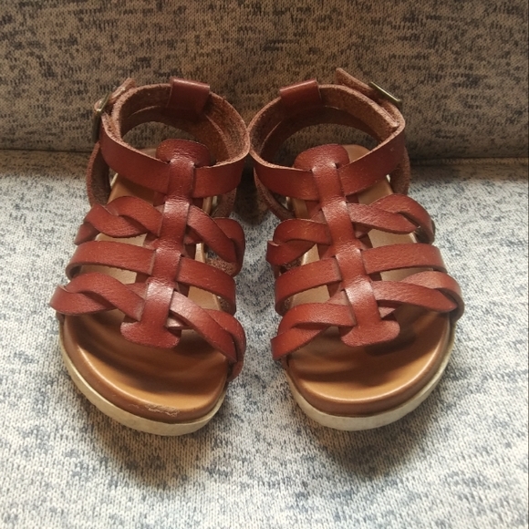 Brown Sandals size 7 Toddler - Picture 1 of 7